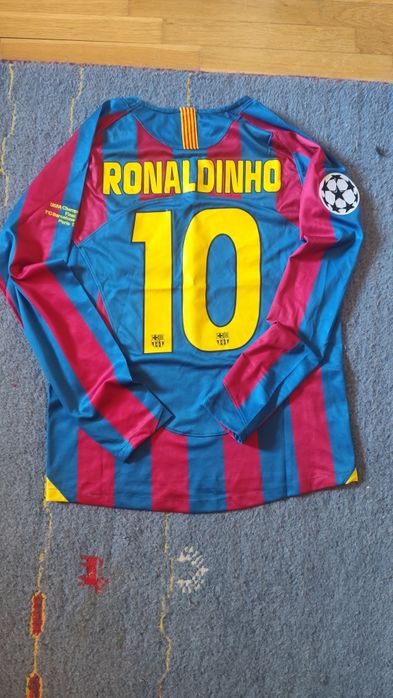 Ronaldinho Barcelona jersey тениска