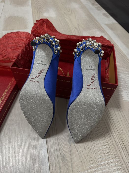 Rene Caovilla оригинални обувки на ток