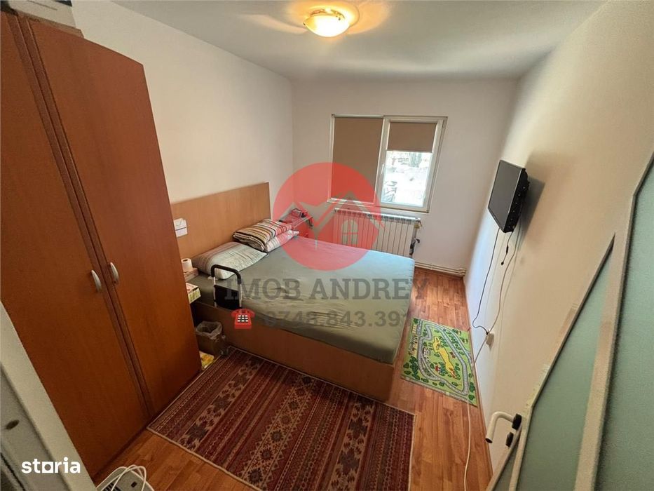 Apartament 2 camere, etaj 1, Vest, mobilat, 47 mp
