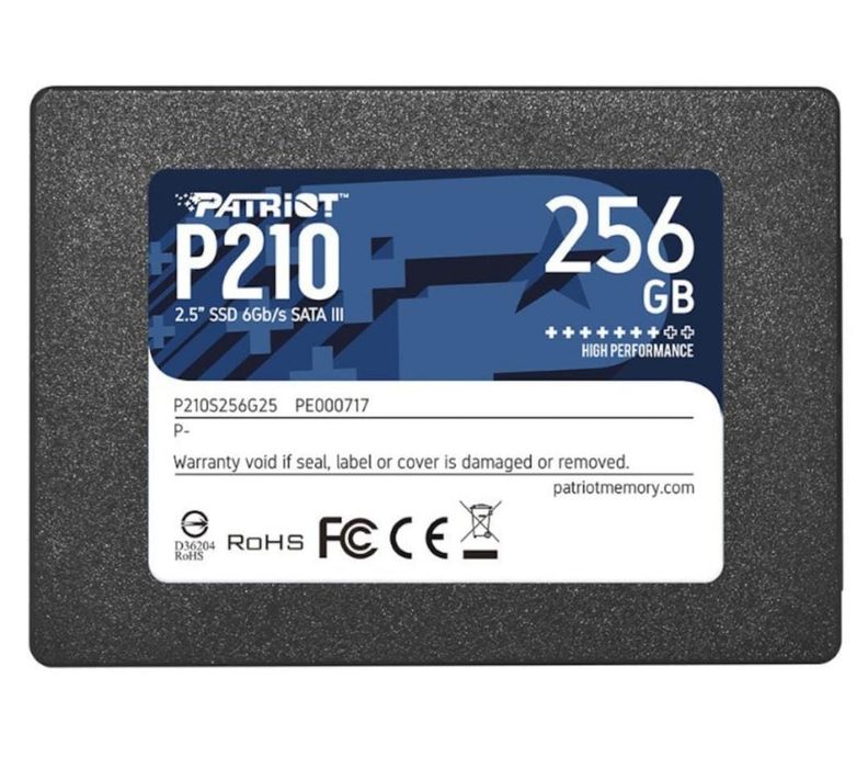 SSD Patriot P210 256GB SATA III 2.5" - Nou, scos doar din cutie