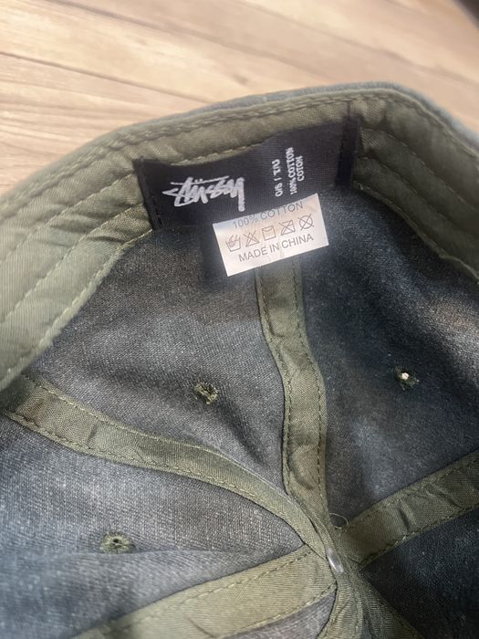sapca stussy military green