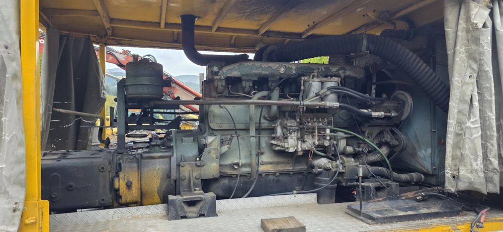 Роторен снегорин Мерцедес Унимог 4х4