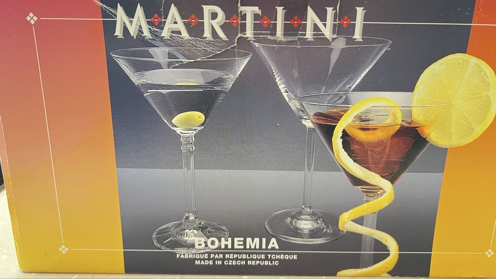Бокалы для мартини, Bohemia Crystal (Чехия)