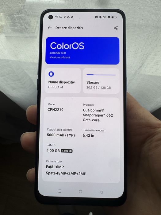Oppo A74 5G   Folosit ocazional