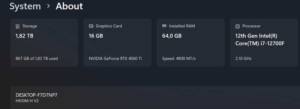 Sistem PC Gaming cu GeForce® RTX™ 4060Ti 16 GB GDDR6