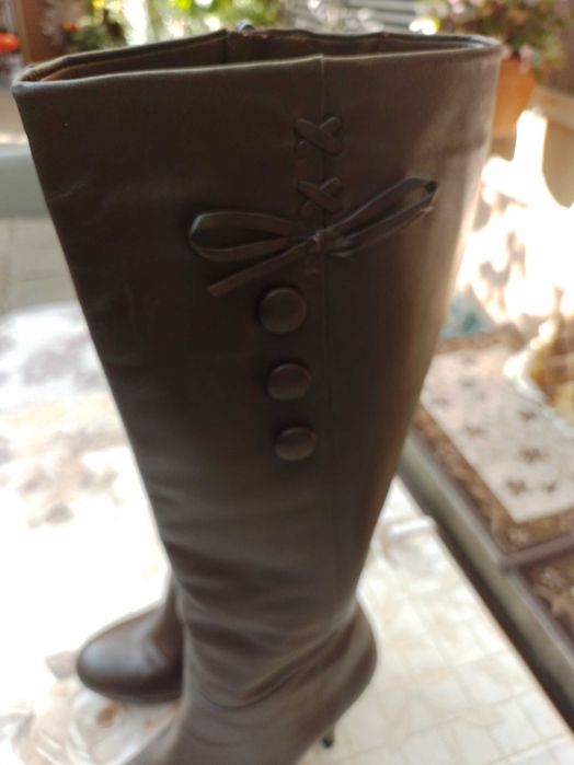 Ботуши Gi Anni от естествена кожа