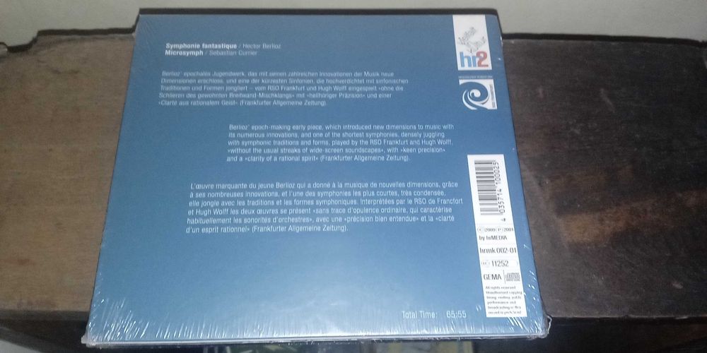 Продавам 3 оригинални чисто нови запечатани диска с класическа музика