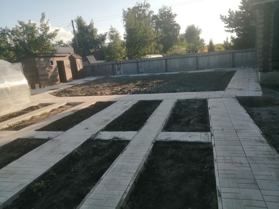 Укладка брусчатки