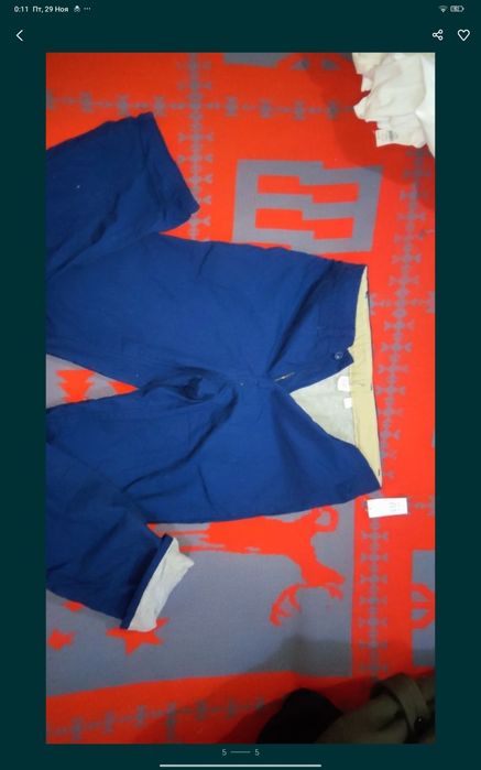 Gap брюки с подкладкой для подростка или худого мужчины