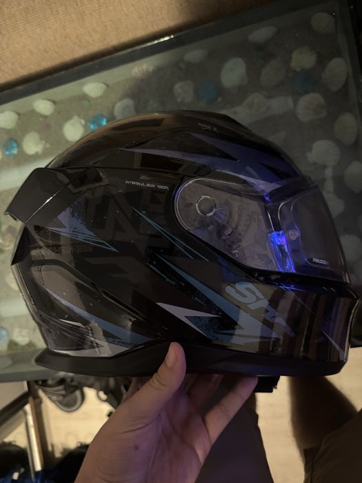 Casca Shark D-Skwal 3 cu intercom Sena Spider ST1