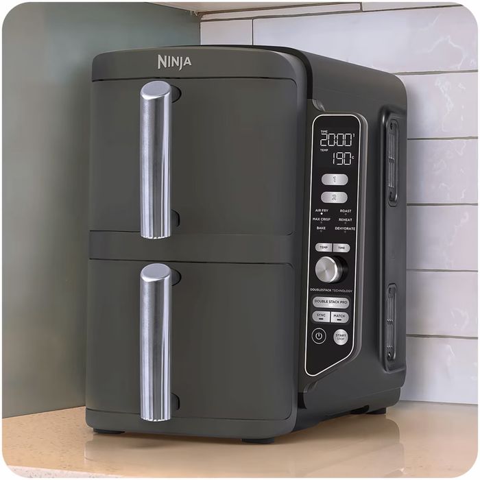 Уред за готвене с горещ въздух Ninja Double Stack XL