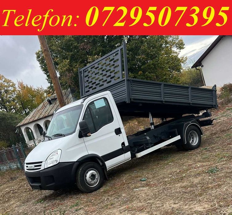 Iveco Daily 65C15, Euro 5, AC, 2.998 cmc, 150 CP, basculare pe 3 parti