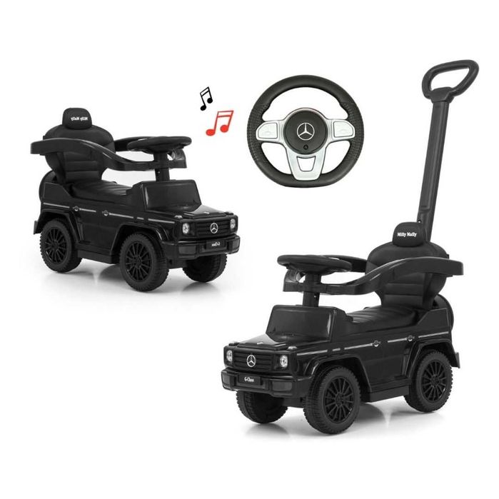 Кола за избутване с родителски контрол 3 в 1MERCEDES-BENZ G350D