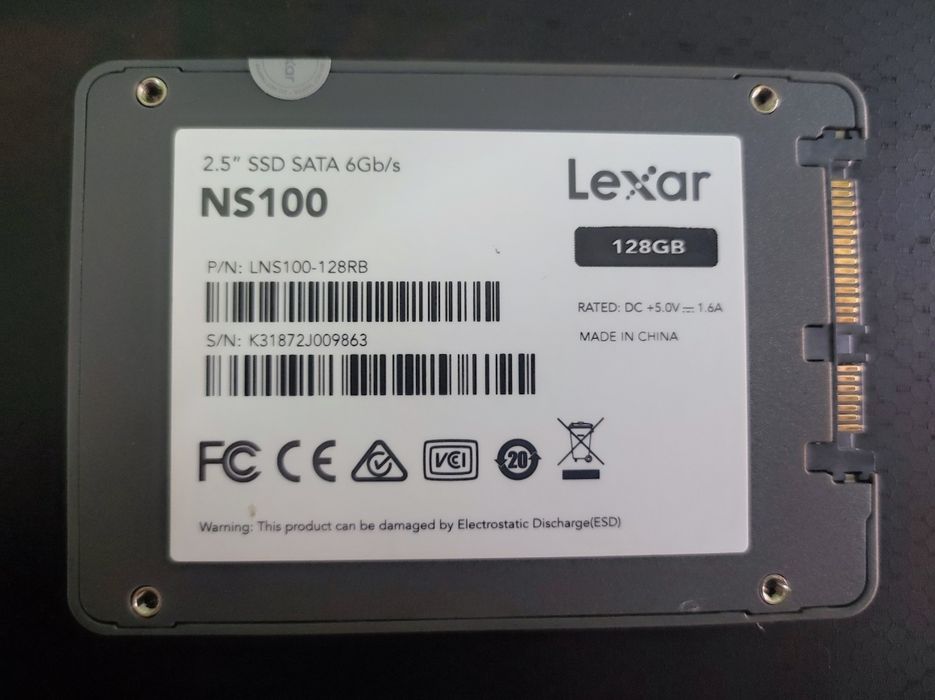 Lexar SSD 128 GB ideal