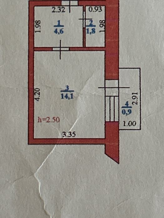 Продается 1 комната в общежитии