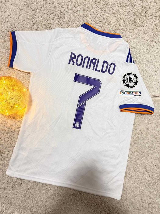Tricou Real Madrid Home Kit Finala 2022 - Cristiano Ronaldo