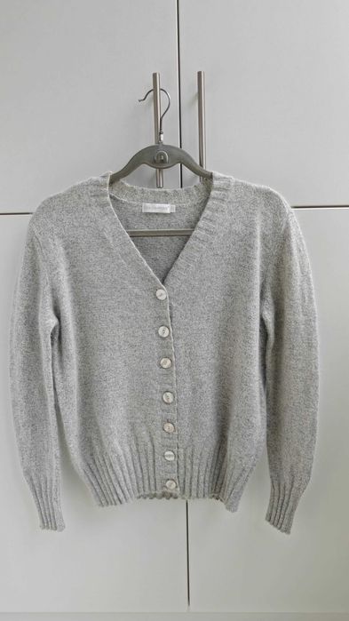 Cardigan angora cu matase