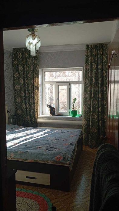 Продаётся квартира 23 мк дом 1/23 1 этаж 3 -х ком, есть сад и погреб