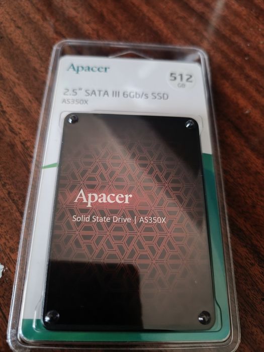 Продам новый ssd диск на 512 гб