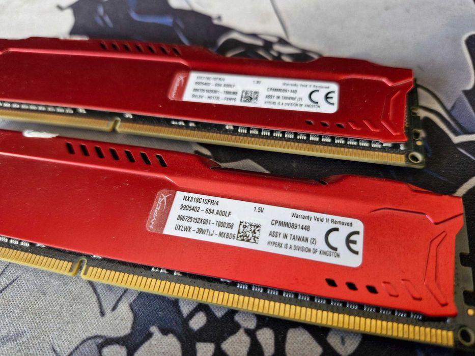 HyperX ddr3 8gb (4x2)
