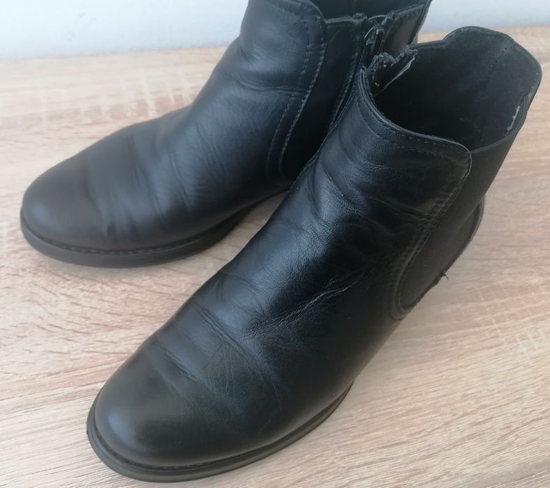 Ghete piele mărimea 35, primăvară și toamnă