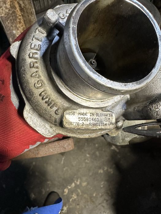 Турбо Zagira C 2.0 tdi 131