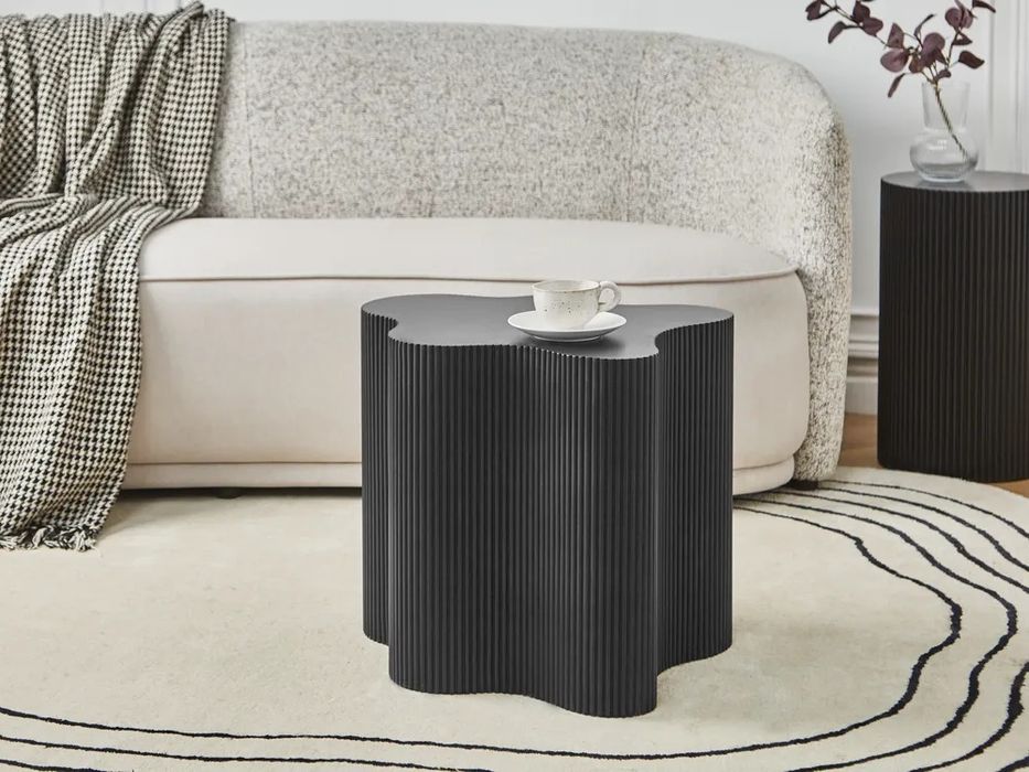 NOU Masa laterala PERRY, negru