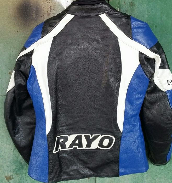 Кожено яке с сертифицирани протектори , размер М