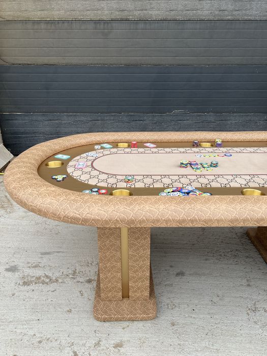 Masa Poker Piele Pyton de la CustomTables.eu Bucuresti 1760 euro
