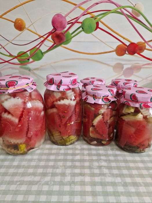 Арбуз маринованный