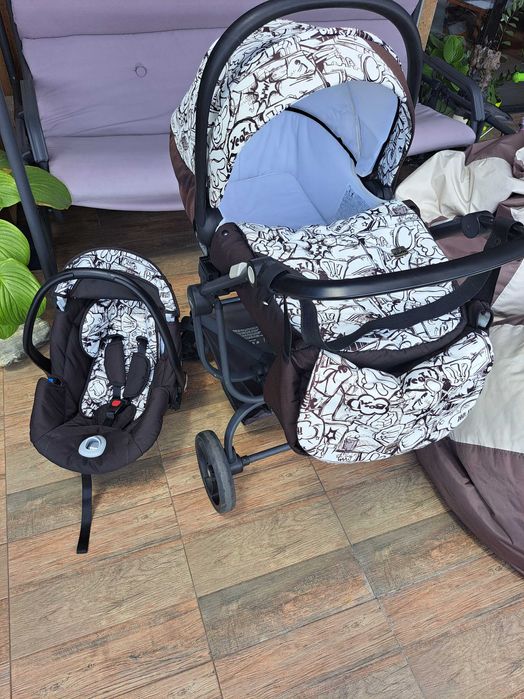 Количка САМ, 3 в 1 + дъждобран + чанта