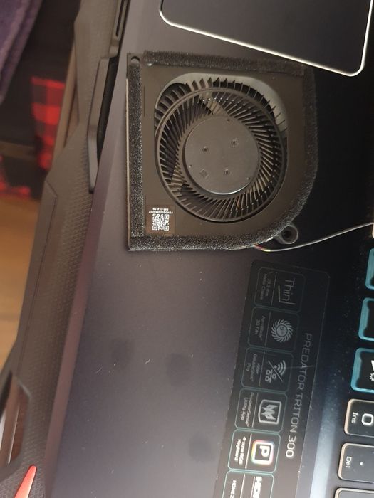 Acer Predator Triton 300 SE PT314-51s-71UU 14" CPU Cooling Fan NS85C52