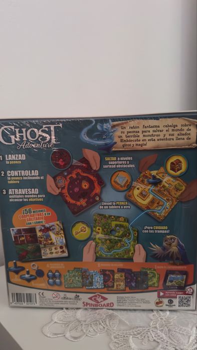 Ghost Adventure – Spinboard | Joc de societate | NOU, SIGILAT  Vând jocul de societate Ghost Adventure