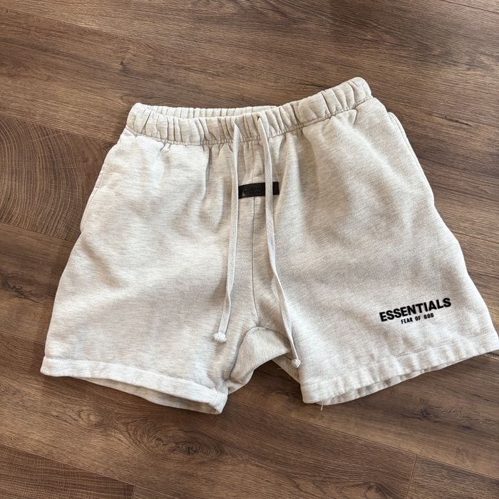 Essentials white shorts