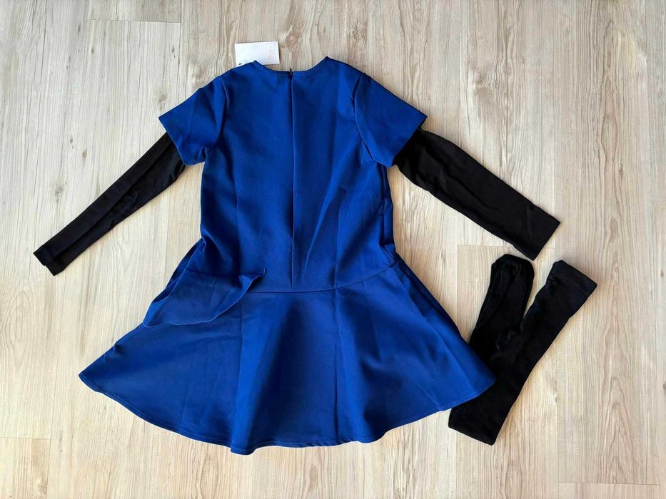 Нови рокля Florian и чорапогащник-размер 10 години