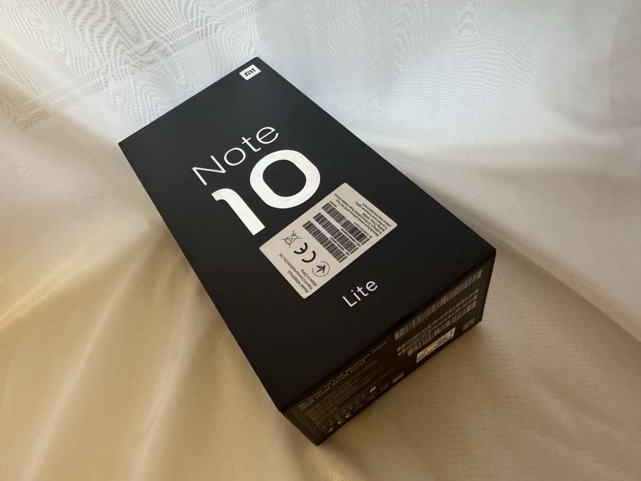 Mi Note 10 Lite Midnight Black 6GB RAM 64GB ROM