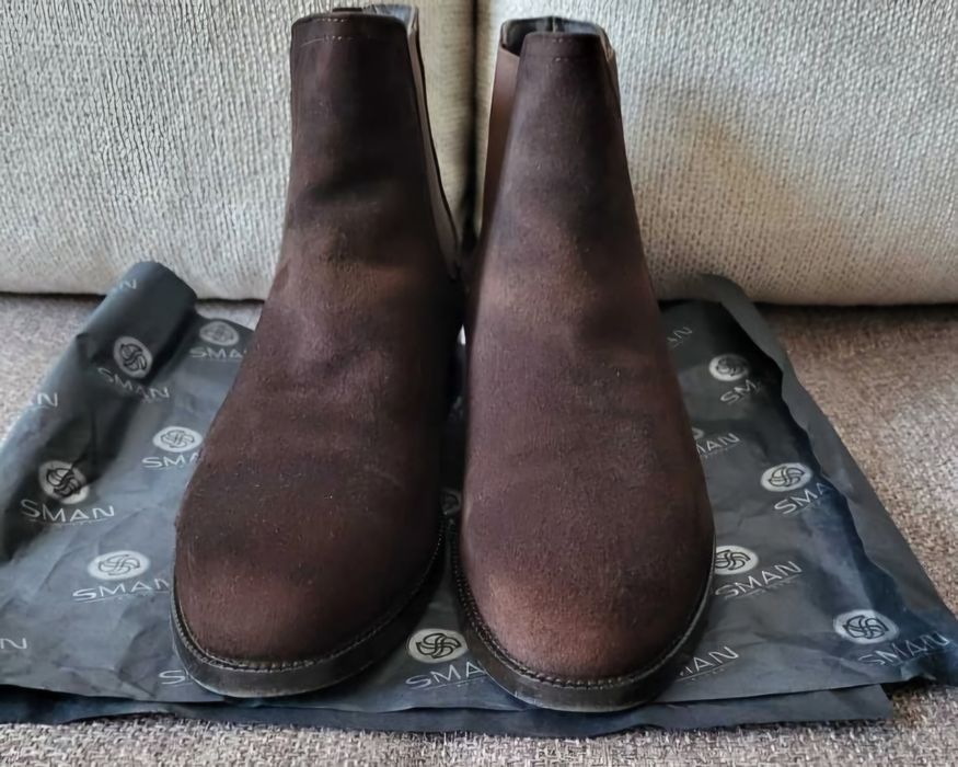 Зимние ботинки на меху SMAN