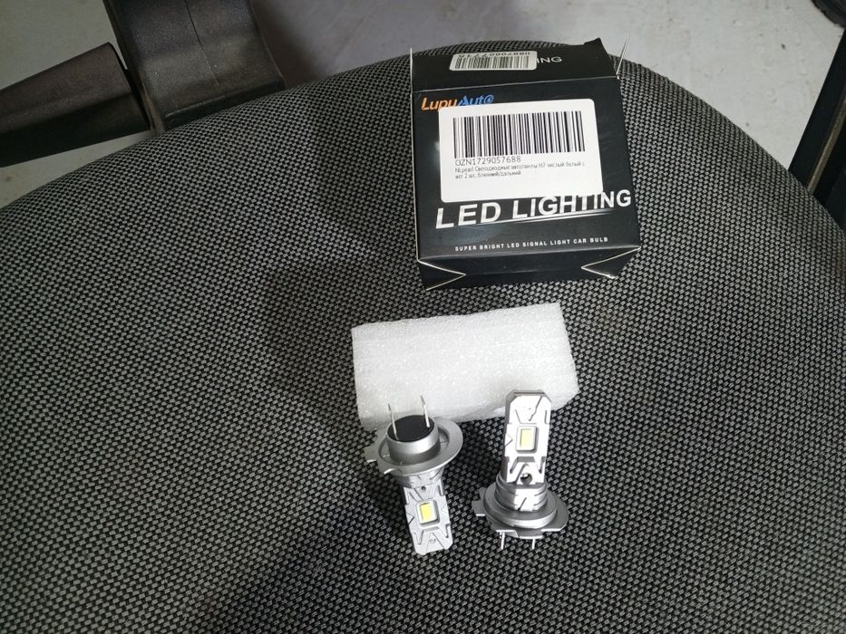 Лед лампы H1 , H3,  H7.