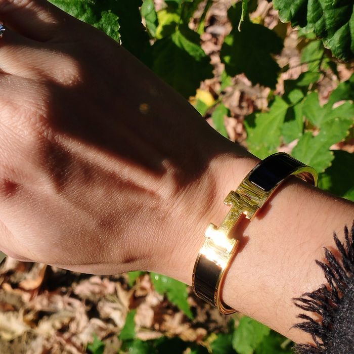 HERMES H click bracelet