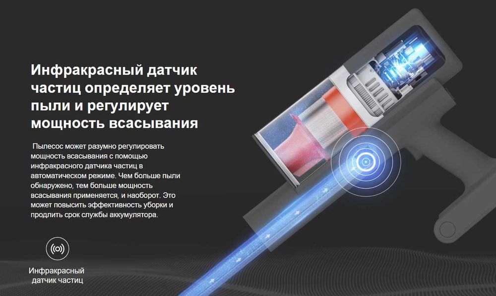 Швабра Пылесос Xiaomi Vacuum Cleaner G11 Global Version