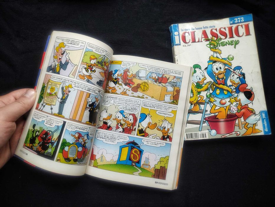 Комиксы Disney на Итальянском языке. iClassici/Topolino
