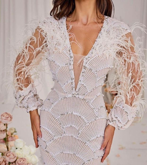 Дизайнерска дамска рокля