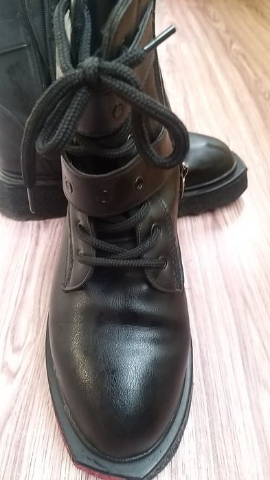 Отлични черни боти, 40 номер, стелка 25 см