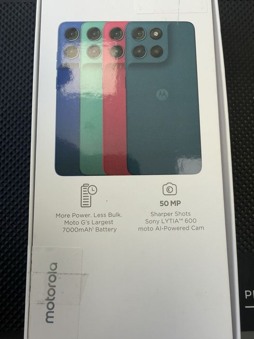 Продавам/Бартер Motorola G57 power НОВ,гаранция vivacom RAM-12GB
