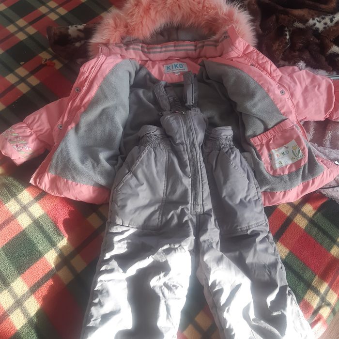 Зимний комбенизон для девочки