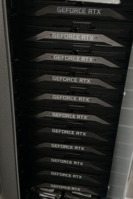 15 шт RTX 3070 8gb gddr6 256bit.