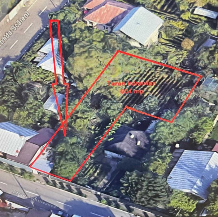 Ocazie deosebita - de vanzare teren intravilan 604 mp - Ploiesti