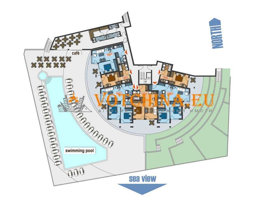 Продава се Едностаен апартамент в Свети Влас - 40 кв.м за 611 €/кв.м - Снимка #6