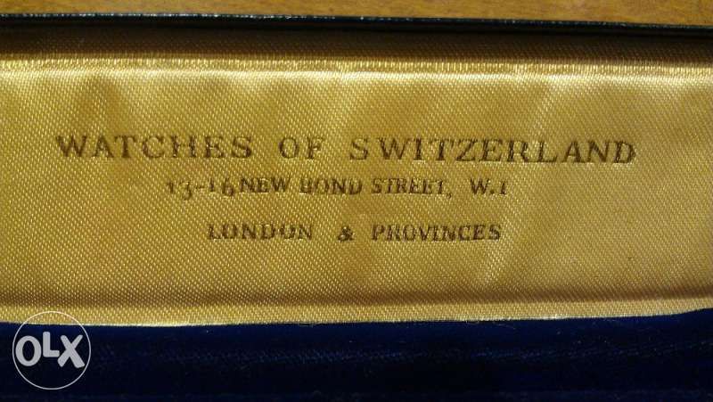 Дамски часовник от масивно злато "ROTARY" 9k.Рядък +оригинална кутия