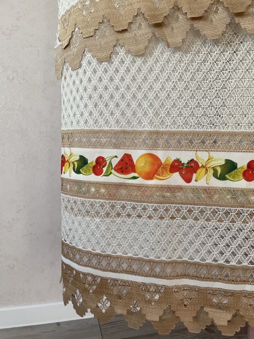 Тюль кухонный………